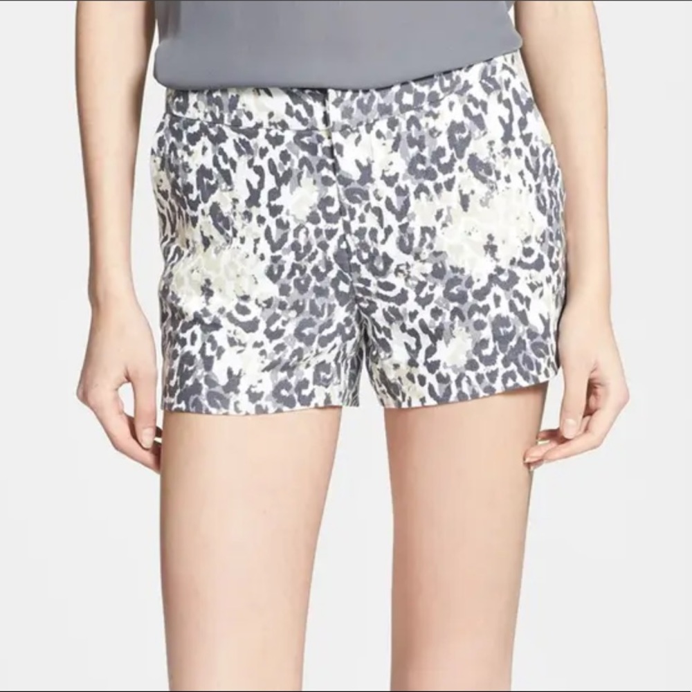 JOIE Merci' Animal Print Shorts SZ 4